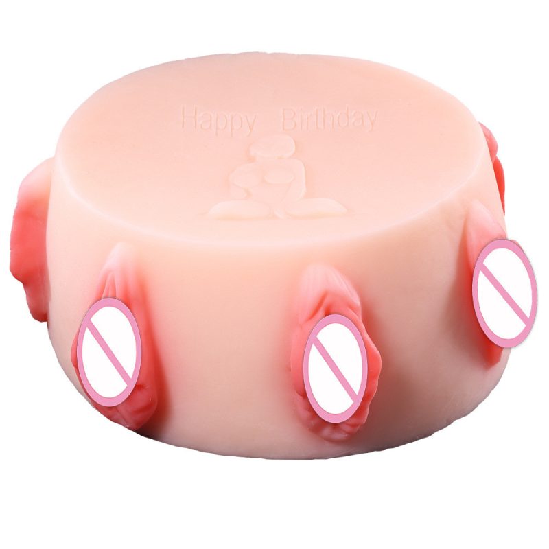 Seven Vagina Sex Masturbation Cup Different Pussy Realistic Doll Masturbator For Men Fun Birthday Cake Gift Toy