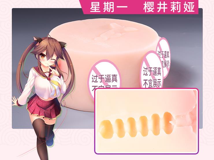 Seveninone Realistic Male Masturbator Cup Vaginal Sex Doll Sensual Pleasure Toy Unique Birthday Gift - 7