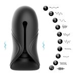 Male Masturbator Electric Pulse Vibrators Men Penis Trainers Delay Glans Ejaculation Toys Trainer For Sex Adult Stimulators - 3