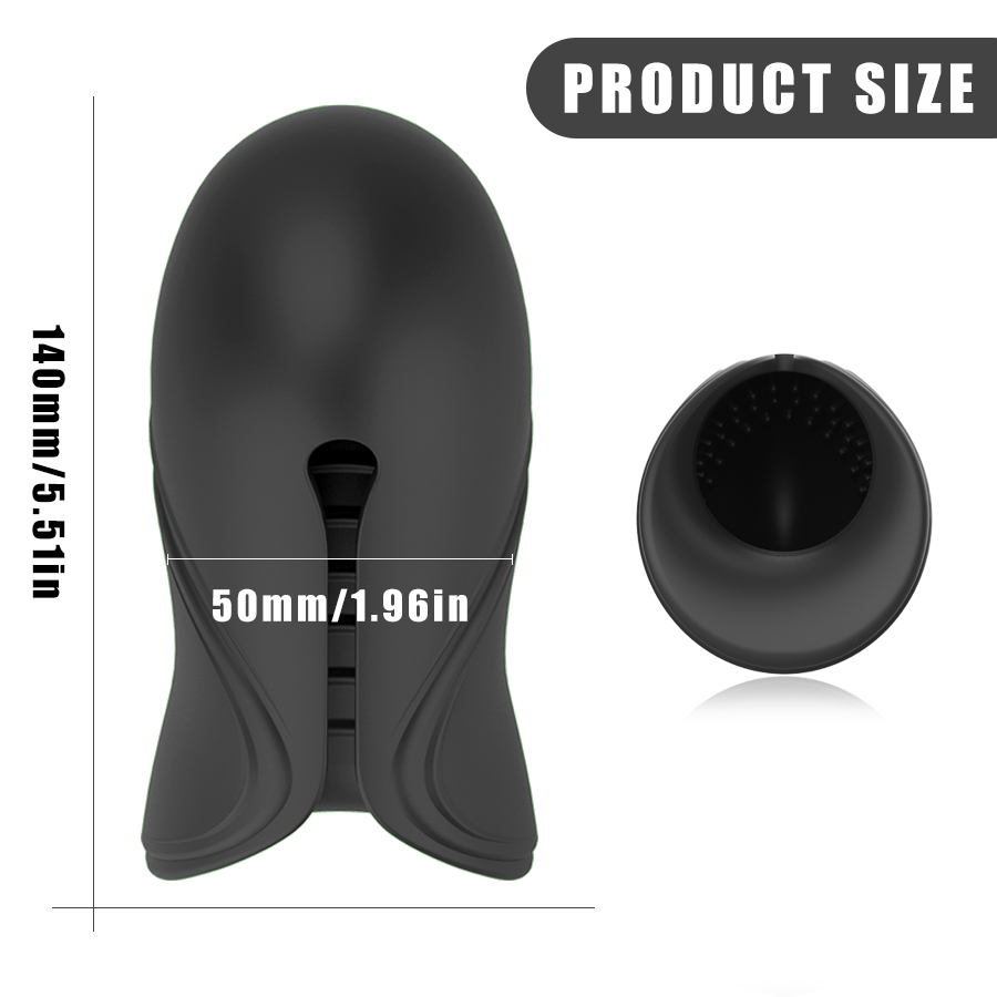 Male Masturbator Toy With Electric Pulse Vibrators Mens Penis Training Device Delay Ejaculation Stimulators For Adult Pleasure - 2