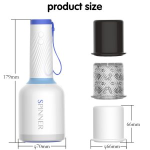 Automatic Rotation Piston Masturbator For Men Oral Blowjob Artificial Vaginal Masturbation Cup Adults Sex Toys Vibrator - 2