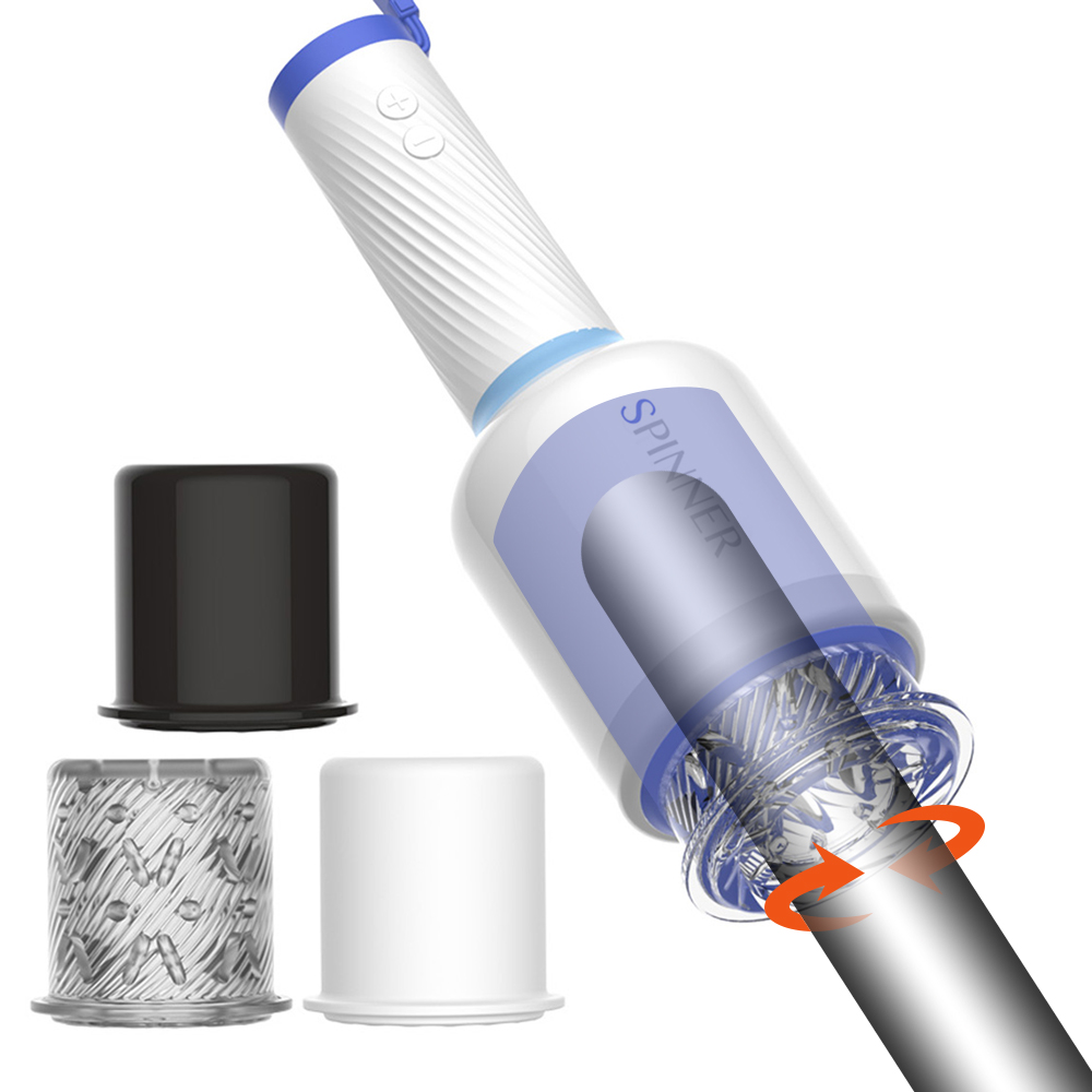 Mens Automatic Rotating Piston Masturbator Oral Blowjob Artificial Vagina Adult Sex Toy Vibrator - 5
