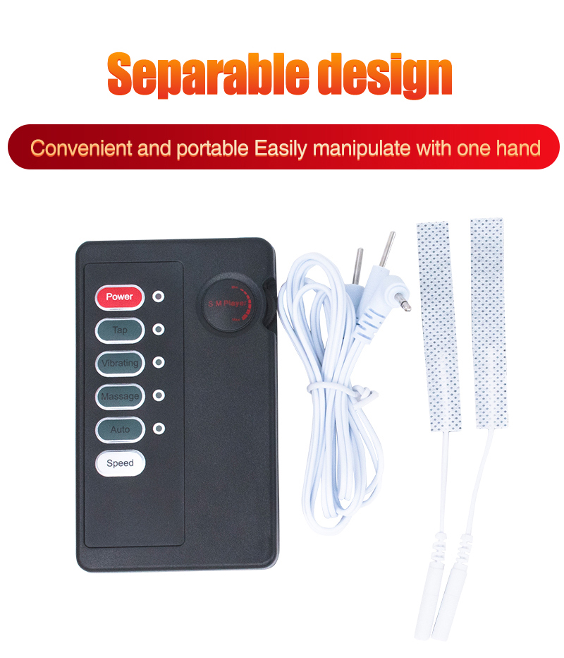 Electrosex Estim Accessories Electric Shock Penis Nipple Stimulators Medicalgrade Massage Pads Adult Sex Toys - 12