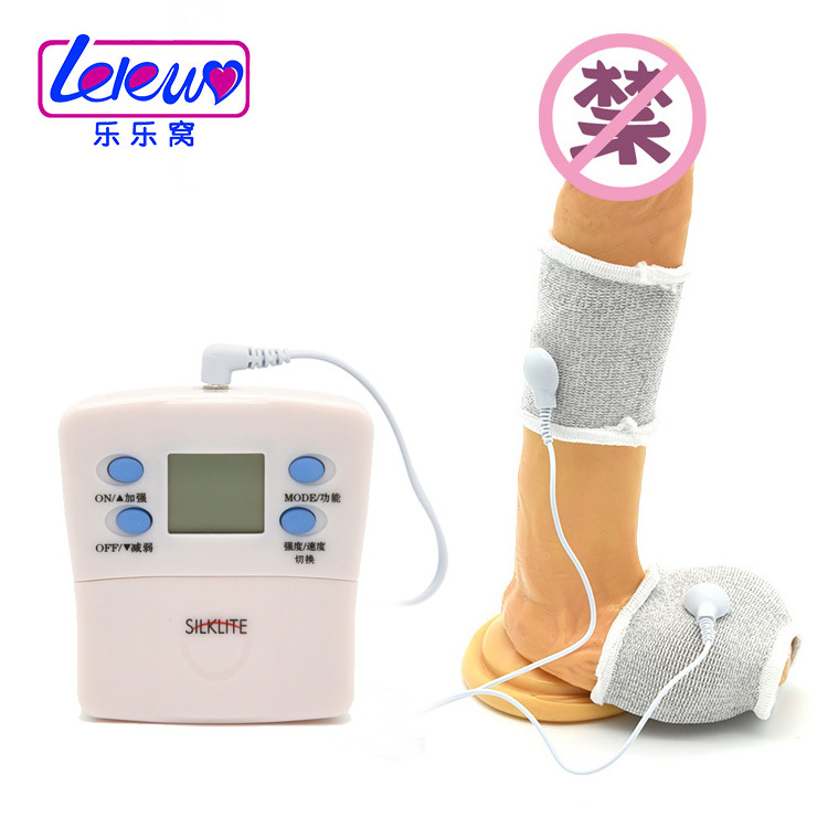 Electric Shock Penis Rings With Host And Cable For Enhanced Male Stimulation And Pleasure Electro Erotic Adult Toys - 1