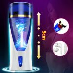 Real Sucking Male Masturbator Strong Clip Suction Blowjob Deep Throat Automatic Masturbation Cup Oral Vibrator Sex Toys For Men - 3