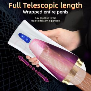 Real Sucking Male Masturbator Strong Clip Suction Blowjob Deep Throat Automatic Masturbation Cup Oral Vibrator Sex Toys For Men - 2