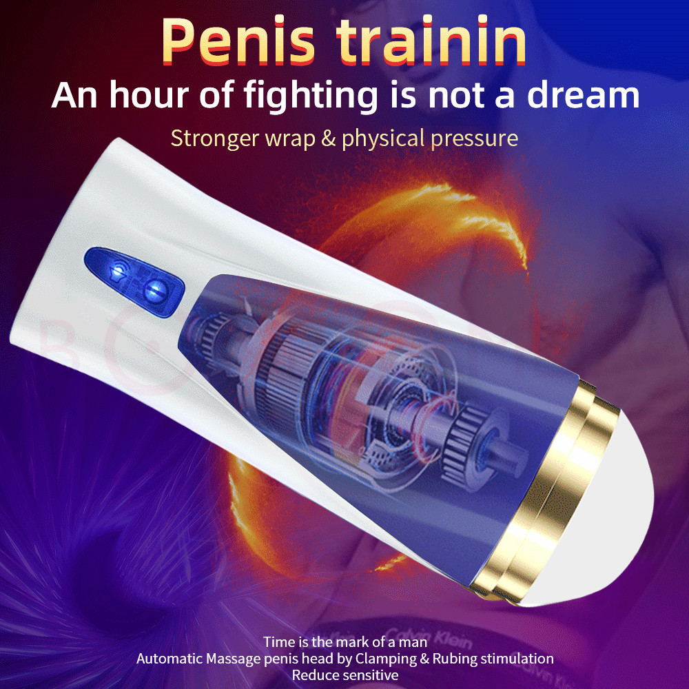 Automatic Male Masturbator With Deep Throat Suction Oral Vibrator And Strong Clip Features Ideal For Mens Pleasure - 3