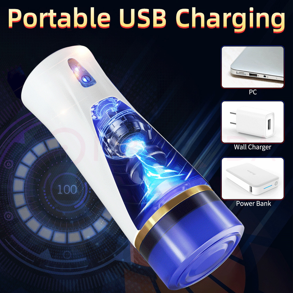 Automatic Male Masturbator With Deep Throat Suction Oral Vibrator And Strong Clip Features Ideal For Mens Pleasure - 2