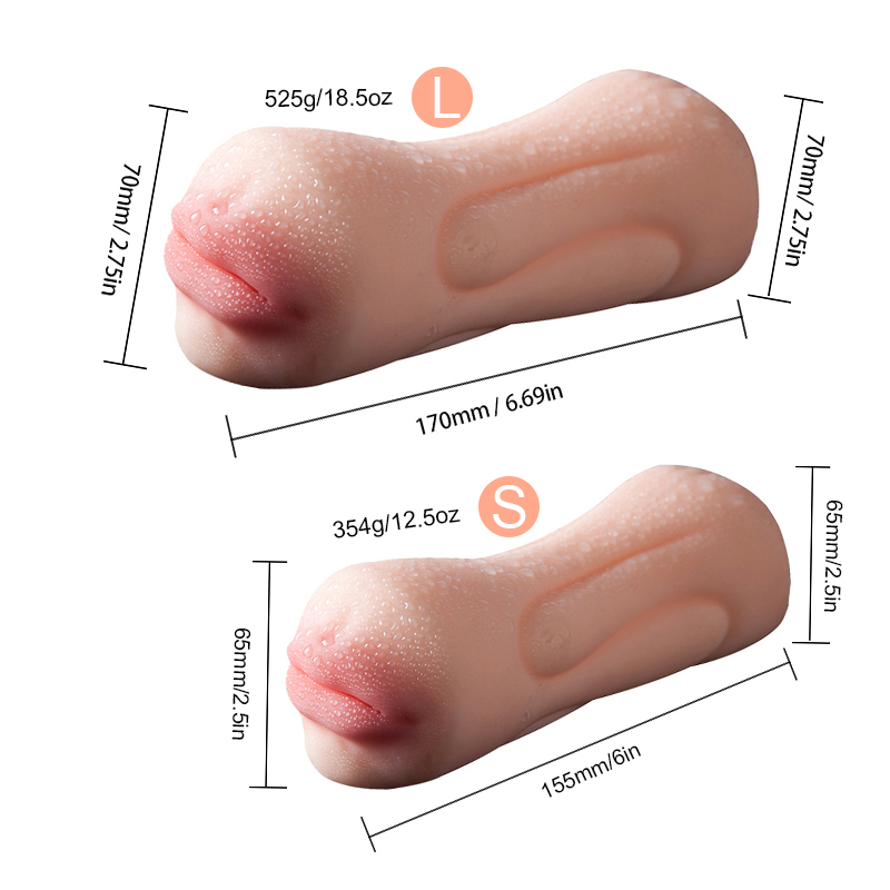 Realistic Male Masturbator Cup Lifelike Vagina Penis Stimulation Adult Sex Toy Blowjob Experience Mens Masturbation Tool - 3