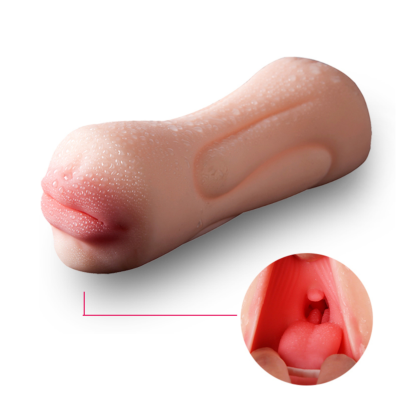 Realistic Male Masturbator Cup Lifelike Vagina Penis Stimulation Adult Sex Toy Blowjob Experience Mens Masturbation Tool - 2