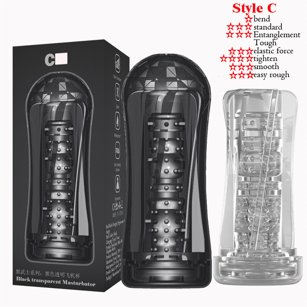 Mens Masturbator With Suction Vibrating Penis Pump Intimate Massager Sexual Wellness Stimulator Toy - 17