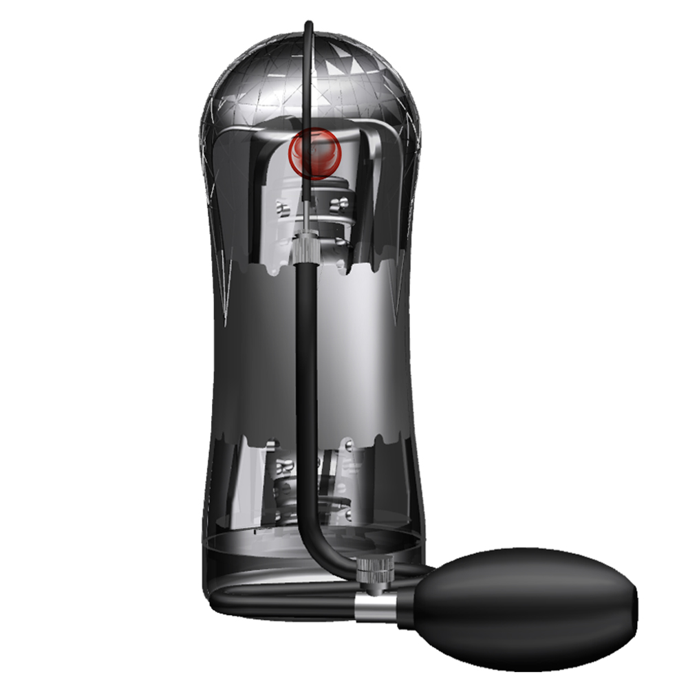 Mens Masturbator With Suction Vibrating Penis Pump Intimate Massager Sexual Wellness Stimulator Toy - 14