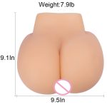 4d Realistic Ass Male Masturbator Real Medical Silicone Sex Toys For Men Artificial Vagina Anal Soft Tight Pussy Adult - 2