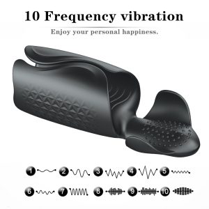 Blowjob Male Masturbator Penis Sex Toy For Men Electric Pulse Vibrator Endurance Delay Lasting Trainer Masturbation Cup - 2