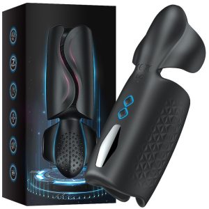 Blowjob Male Masturbator Penis Sex Toy For Men Electric Pulse Vibrator Endurance Delay Lasting Trainer Masturbation Cup