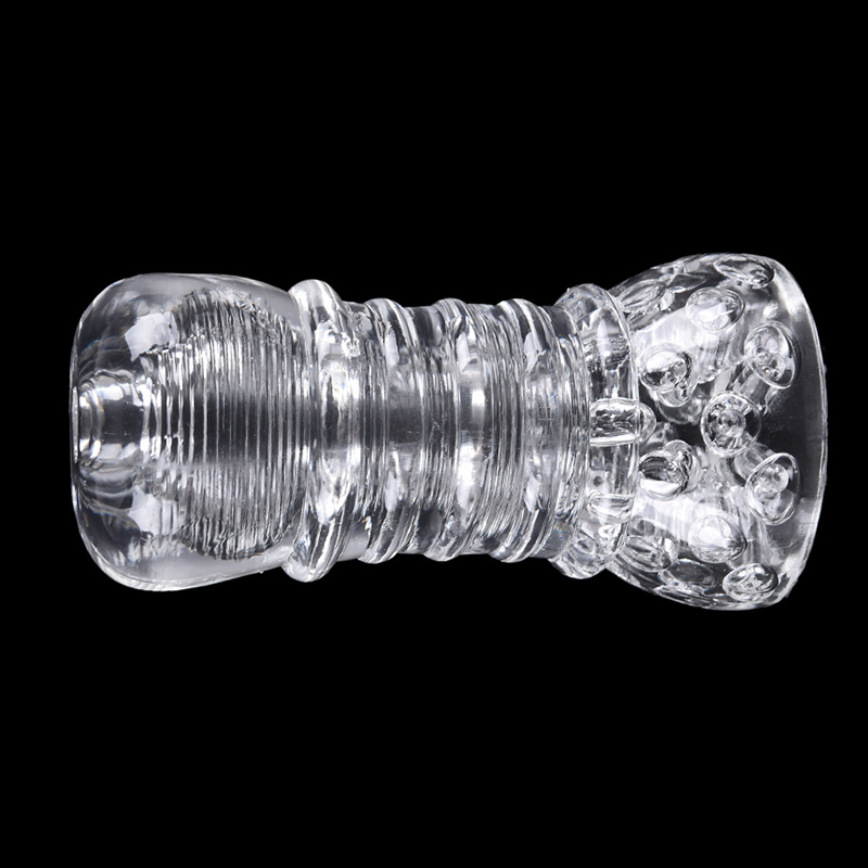 Male Masturbator Toy Soft Transparent Jelly Pocket Pussy Lifelike Vagina Intimate Adult Sex Toy For Men - 21