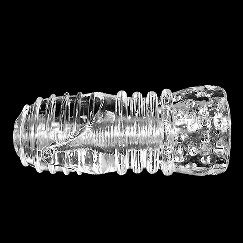 Male Masturbator Toy Soft Transparent Jelly Pocket Pussy Lifelike Vagina Intimate Adult Sex Toy For Men - 17
