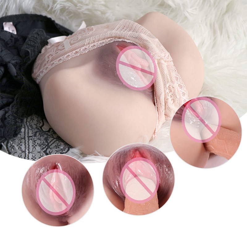 Quality Womens Silicone Buttock Aircraft Toy Adult Intimacy Enhancing Product For Pleasure - 6