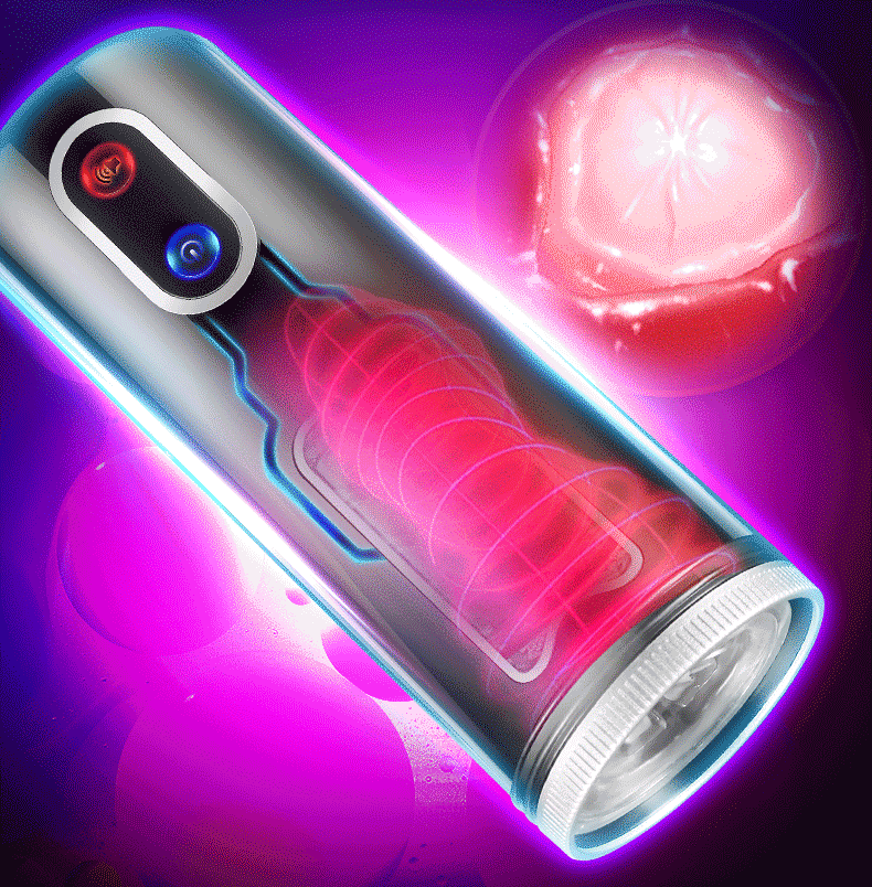 Deluxe Automatic Telescopic Male Masturbator Rotating Heating Electric Pleasure Machine Adult Toy For Men - 8