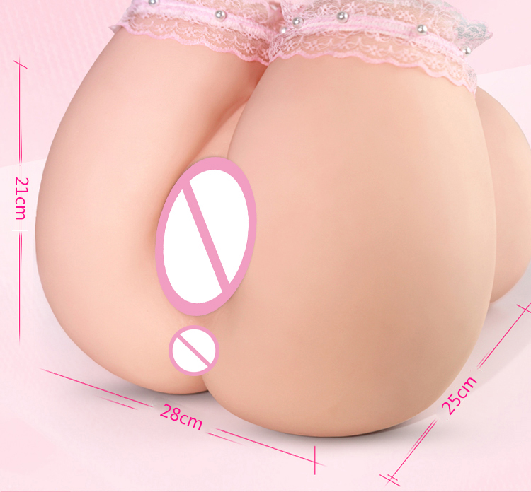 Male Masturbator Realistic Anal And Vaginal Adult Sex Toy Lifelike Hip Inverted Big Ass Model For Men - 2