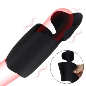 Powerful 10 Modes Male Masturbator Vibrator Penis Delay Trainer Sex Toys For Men Automatic Oral Climax Glans Stimulate Massager