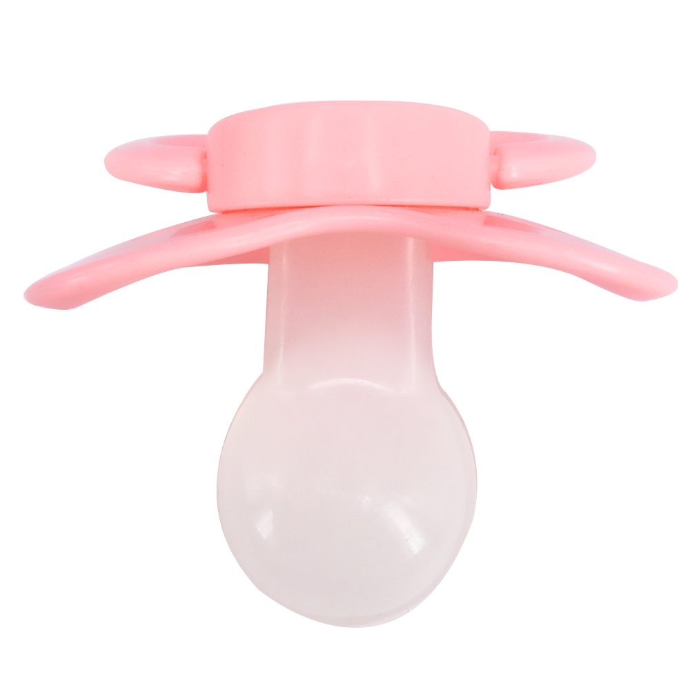 Extra Large Handmade Pink Princess Ddlg Silicone Adult Pacifier For Daddy Dom Little Space - 3