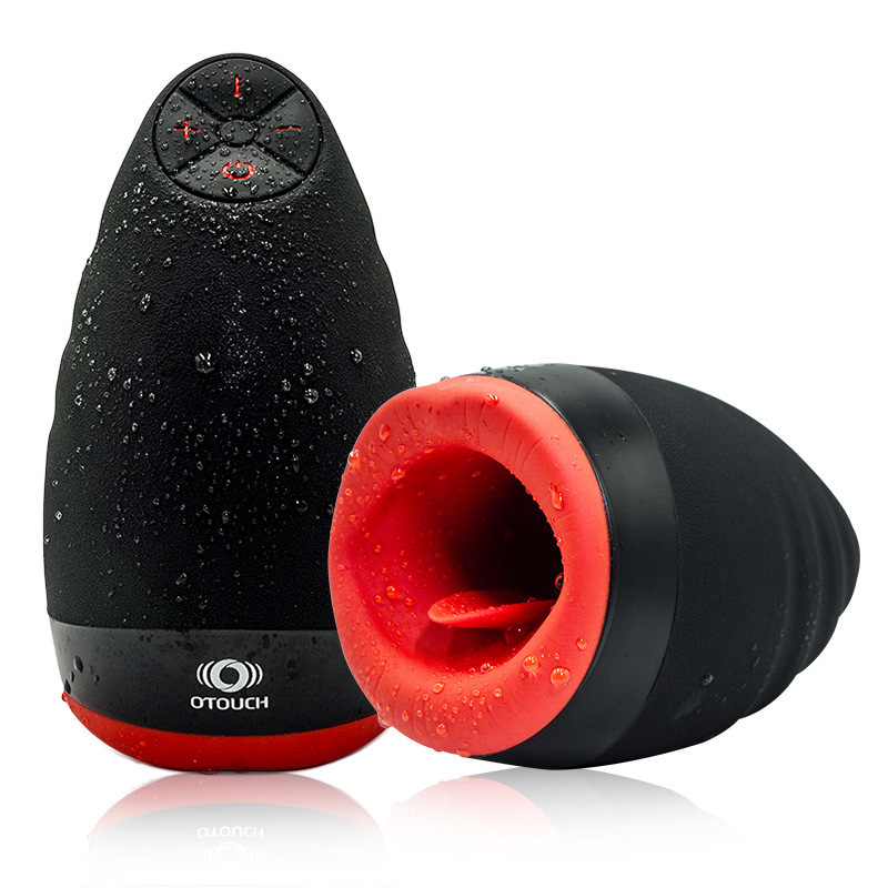 Mens Vibrating Masturbator Cup Glans Stimulator Penis Trainer Delay Massager Sensual Erotic Adult Sex Toy - 10