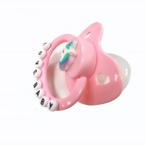 Ddlg Silicone Adult Pacifier Plus Size Little Space Handmade Pink Princess Daddy Dom - 2