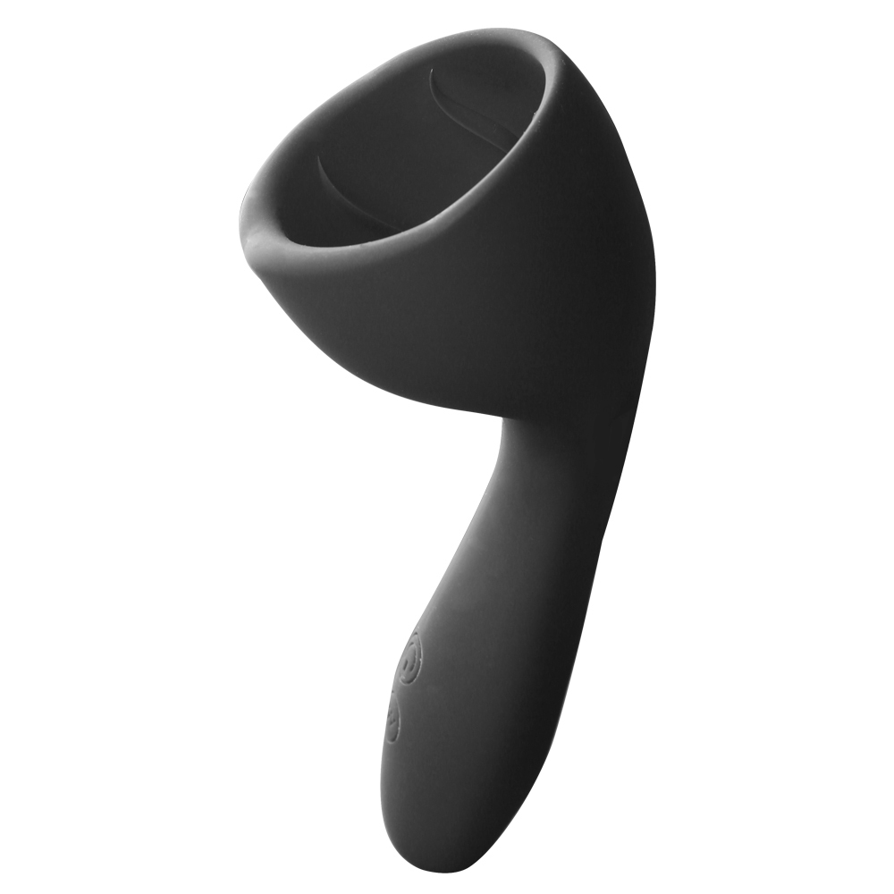 Mens Vibrating Masturbator Cup Glans Stimulator Penis Trainer Delay Massager Sensual Erotic Adult Sex Toy - 4