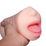 Tpr Male Masturbator Cup Realistic Mouth Oral Sex Toys Vagina Pussy Tongue For Men Adult Products Gift Erotic Shop - 4