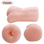 Deep Throat Artificial Vagina Sex Toys For Men Sucking Oral Male Masturbation Stroker Cup Pocket Pussy Adults - 2