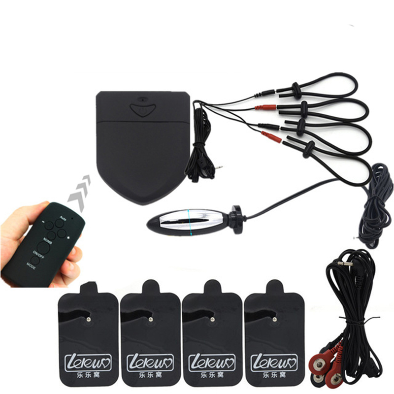 Wireless Remote Control Adult Sex Toy Kit Anal Plug Urethral Catheter Nipple Clitoris Stimulator Penis Ring For Couples - 3