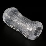 Male Masturbator Penile Delayed Training Transparent Masturbating Cup Cock Massage Channel Masturbation Sex Toy For Men - 2