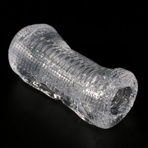 Male Masturbator Penile Delayed Training Transparent Masturbating Cup Cock Massage Channel Masturbation Sex Toy For Men - 2