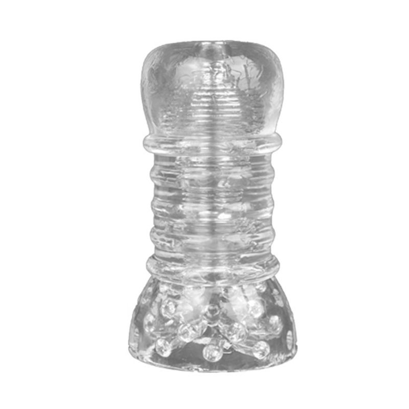Mens Transparent Masturbator Cup Penile Training Device Delayed Pleasure Massage Toy Discreet Male Sexual Wellness Product - 9
