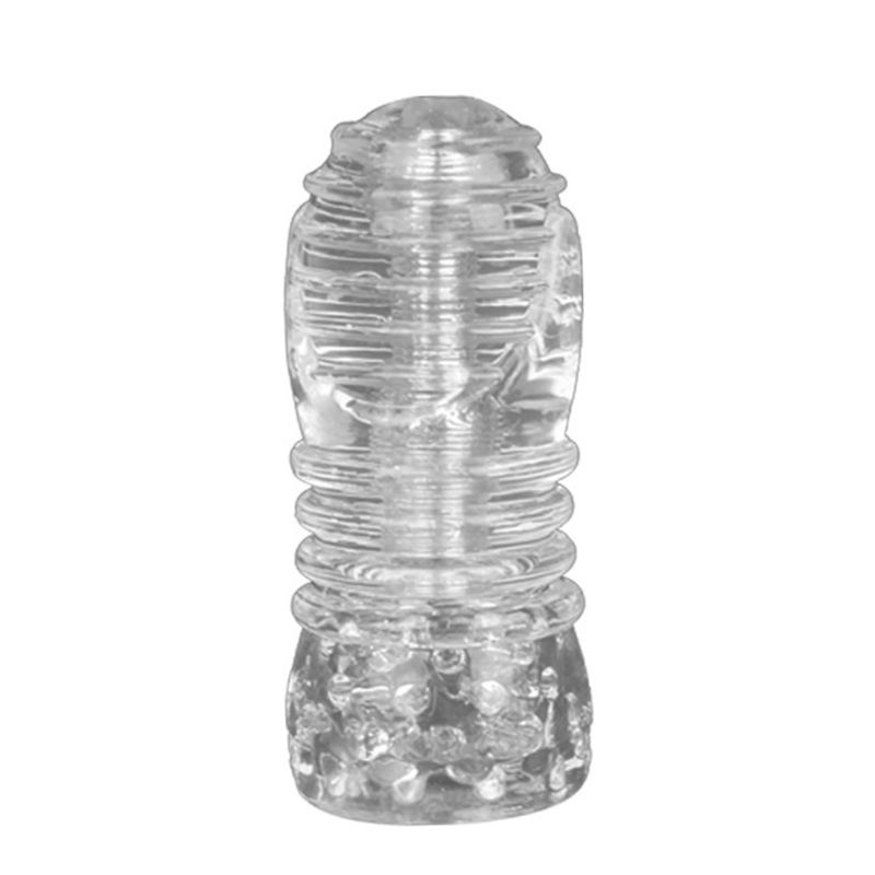 Mens Transparent Masturbator Cup Penile Training Device Delayed Pleasure Massage Toy Discreet Male Sexual Wellness Product - 8