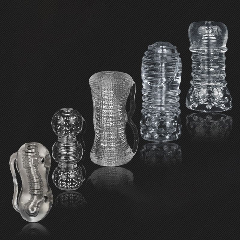 Mens Transparent Masturbator Cup Penile Training Device Delayed Pleasure Massage Toy Discreet Male Sexual Wellness Product - 3