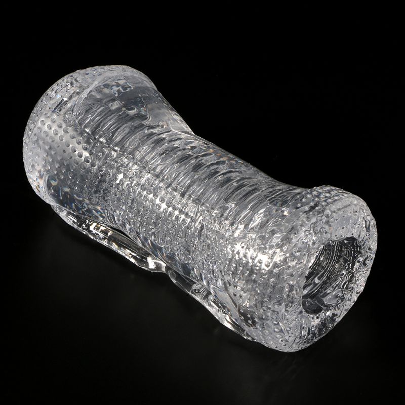 Mens Transparent Masturbator Cup Penile Training Device Delayed Pleasure Massage Toy Discreet Male Sexual Wellness Product - 1