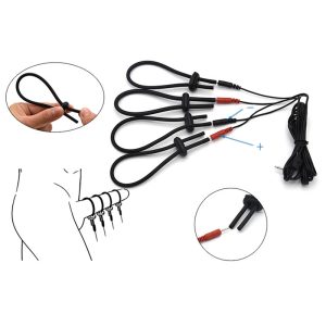Wireless Remote Control Electro Shock Anal Plug Urethral Catheter Nipple Clitoris Stimulate Penis Ring Adult Sex Toys For Couple - 2