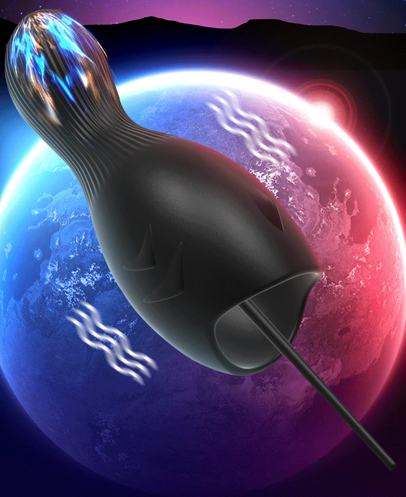 12mode Male Oral Masturbator Sex Trainer Blowjob Simulator With Urethral Penis Plug For Adult Men - 1