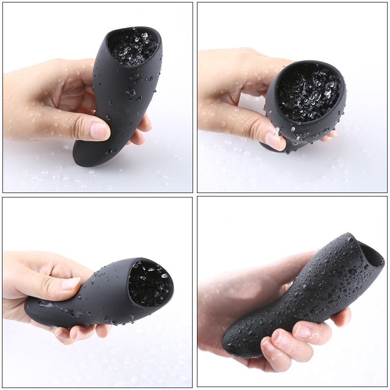 Male Masturbator 10mode Glans Vibrator Penis Massager Ejaculation Delay Trainer Adult Sex Toy For Men - 12