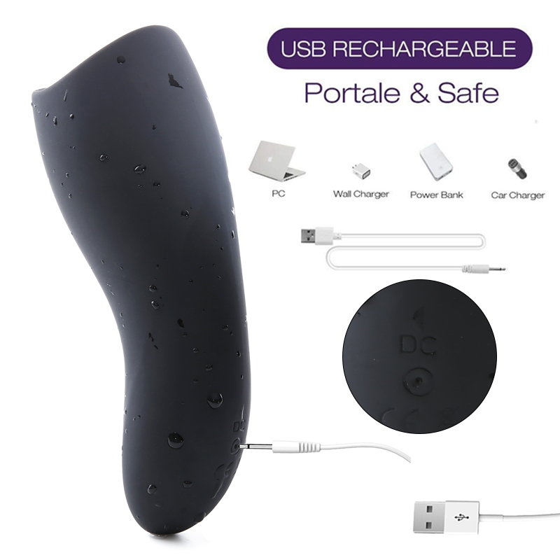 Male Masturbator 10mode Glans Vibrator Penis Massager Ejaculation Delay Trainer Adult Sex Toy For Men - 8