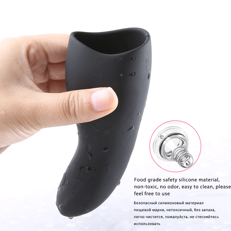 Male Masturbator 10mode Glans Vibrator Penis Massager Ejaculation Delay Trainer Adult Sex Toy For Men - 2