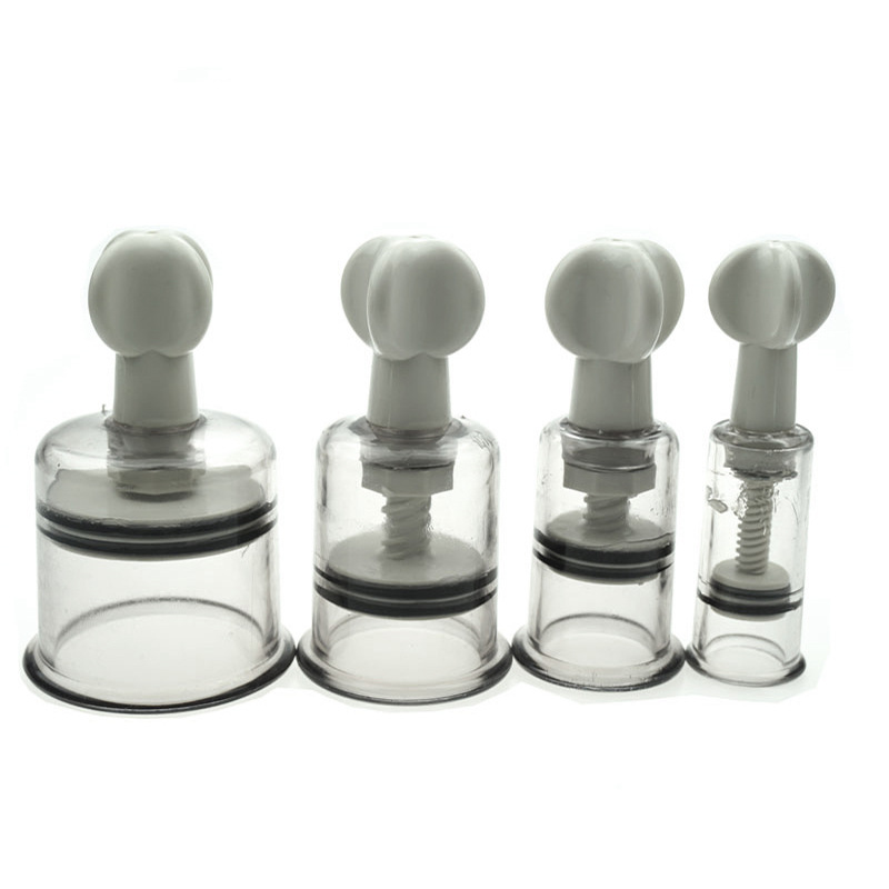 Bdsm Clit Nipple Suction Cups Twist Up Vacuum Pump Sensual Bondage Play Extreme Erotic Sex Toys For Women - 1
