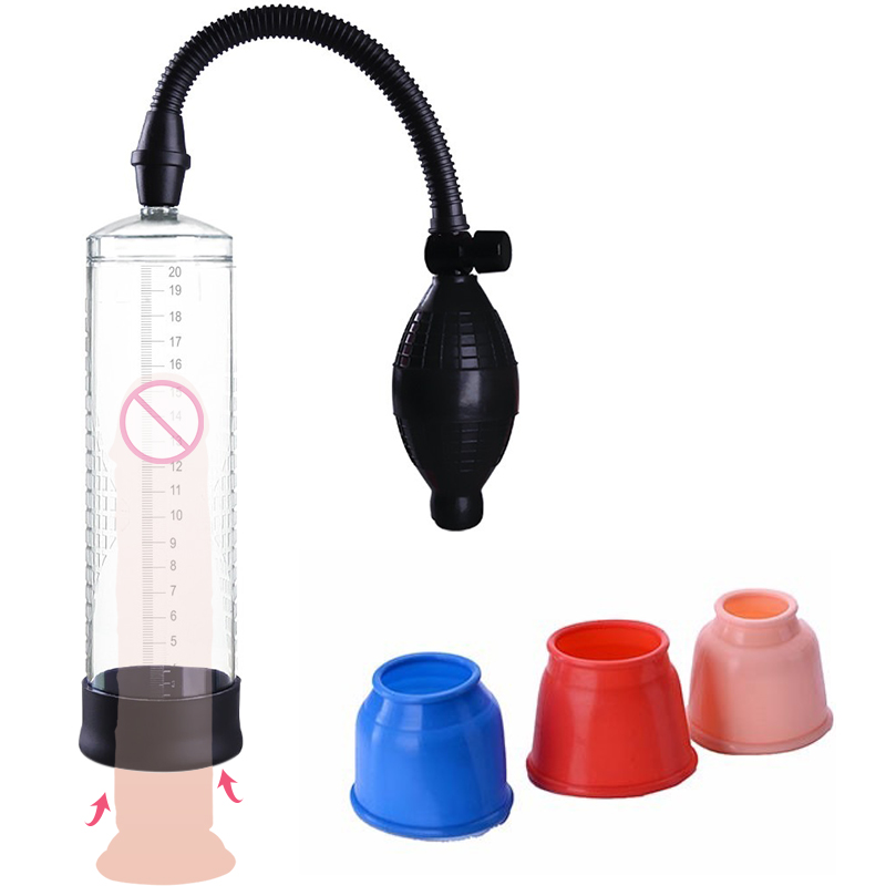 Automatic Electric Penis Pump Vibrator Mens Vacuum Enlargement Cock Extender Sexual Enhancement Toy - 3