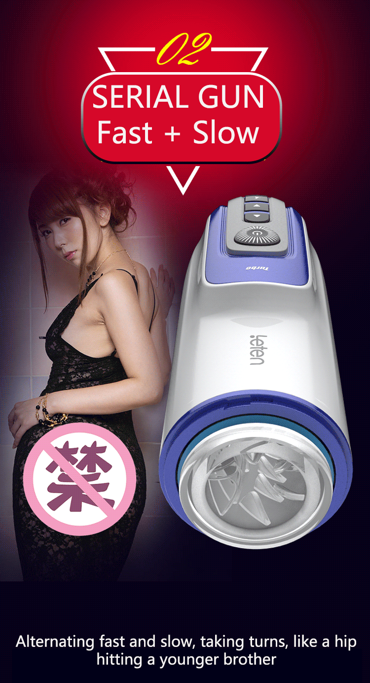 Leten Piston Automatic Telescopic Male Masturbator Blowjob Suction Feature Voice Interaction Sex Toy For Men - 6