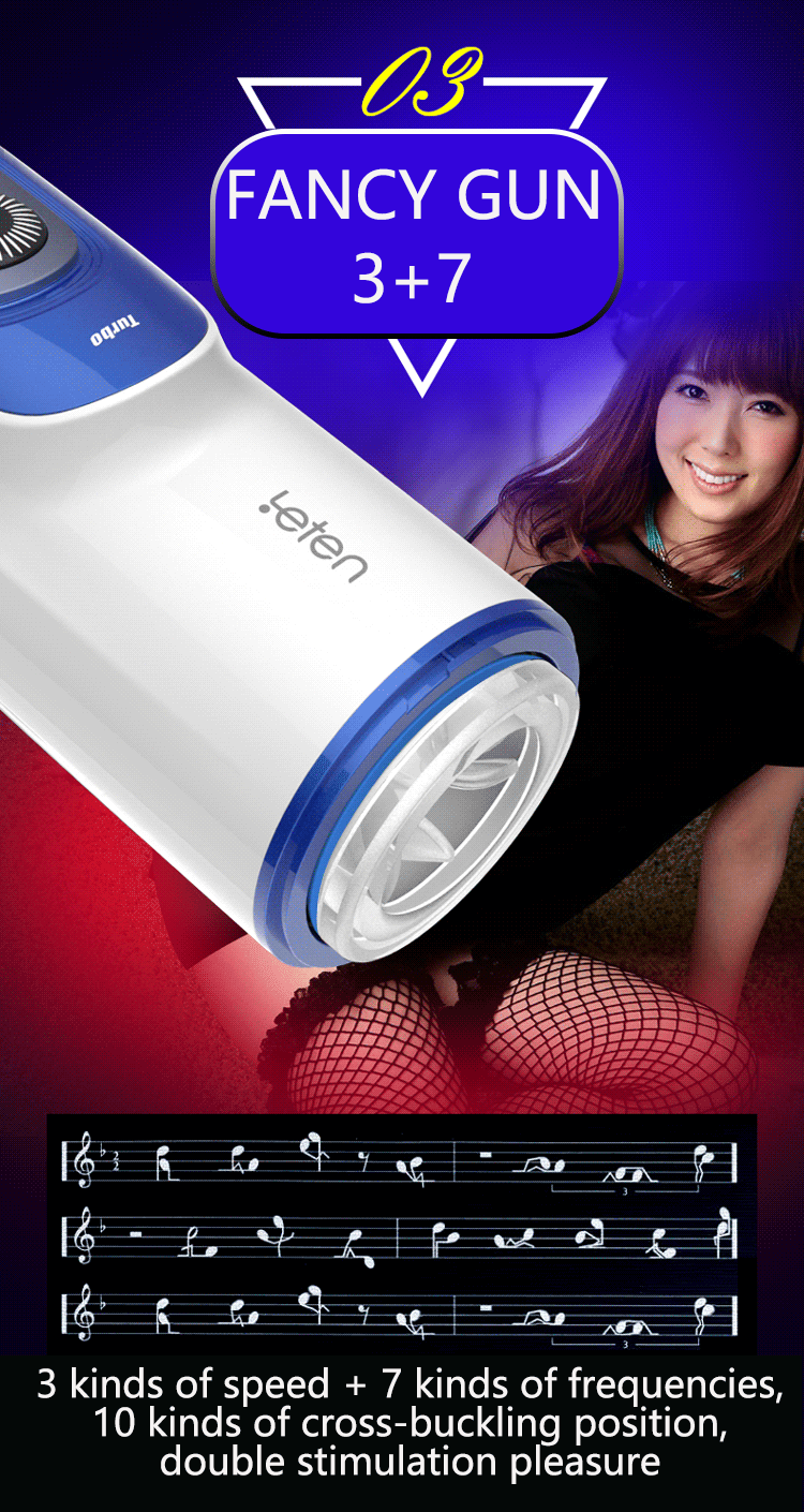 Leten Piston Automatic Telescopic Male Masturbator Blowjob Suction Feature Voice Interaction Sex Toy For Men - 5