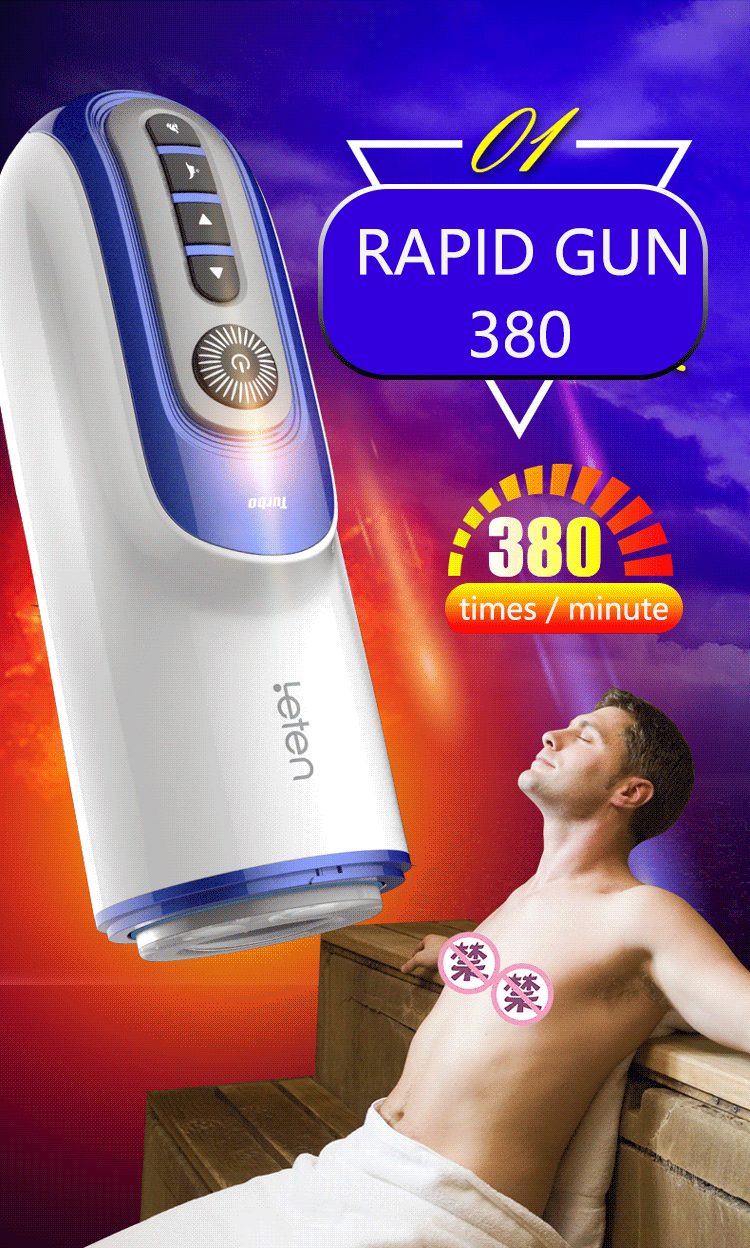 Leten Piston Automatic Telescopic Male Masturbator Blowjob Suction Feature Voice Interaction Sex Toy For Men - 4