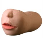 4d Realistic Deep Throat Sucking Cup Male Masturbator Silicone Sex Toys For Men Vagina Mouth Anal Erotic Oral - 4