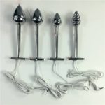 Sex Products Butt Plug Electric Shock Torture Anal Toys For Couples Wand